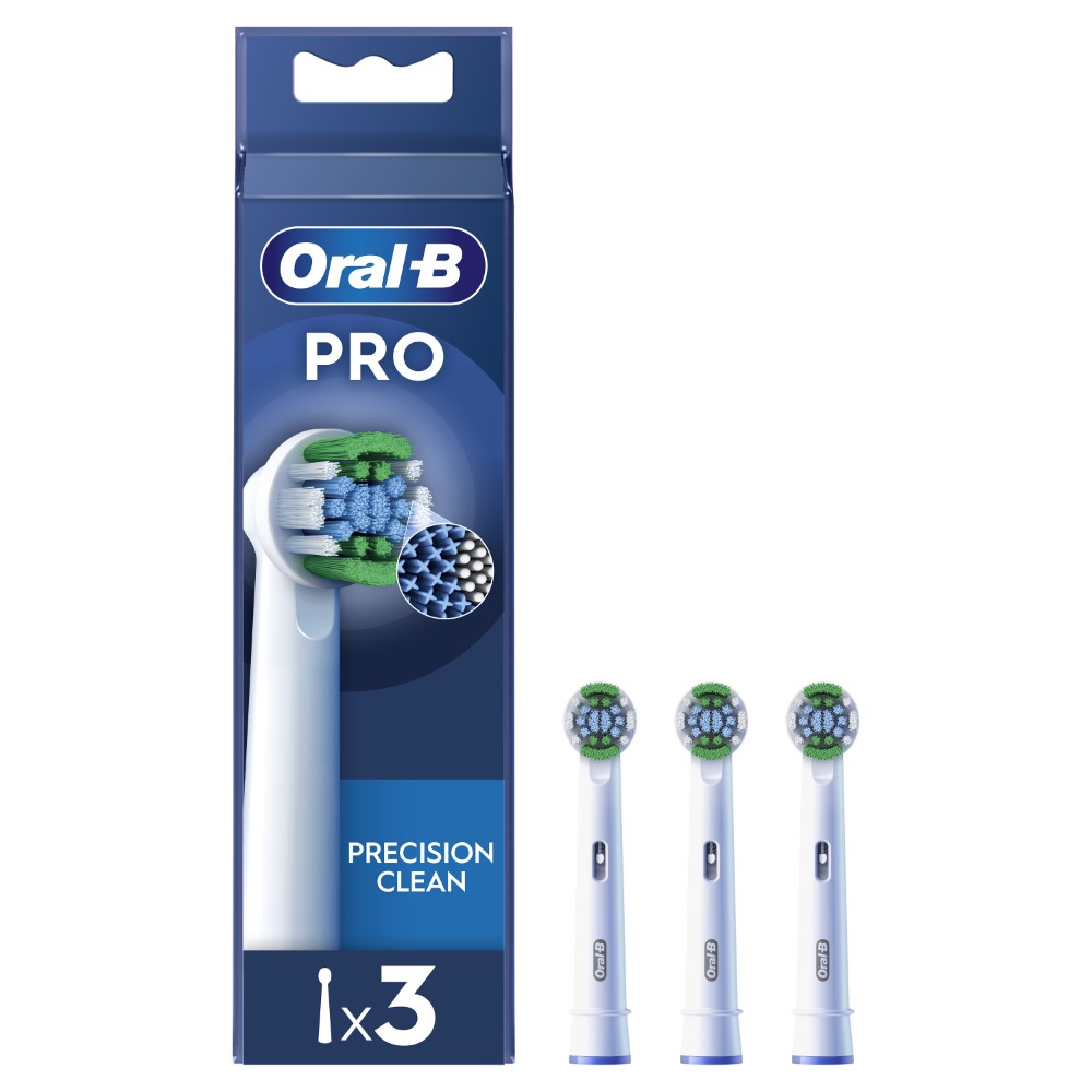 Oral-B Testine Di Ricambio Precision Clean 3 Pezzi